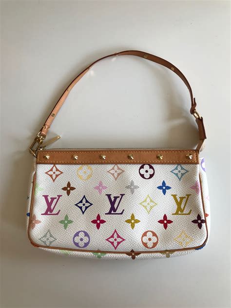 lv multicolor pouch